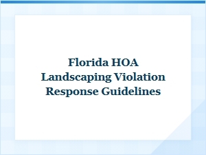 How to Respond to an Hoa Landscaping Notice